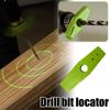 Drill Hole Position Light Locator Plastic Drill Guide Light Locator No Blocking Viewing Drill Bit Hole Punching Light Locator