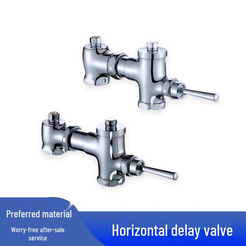 Copper Horizontal Delay Flush Valve