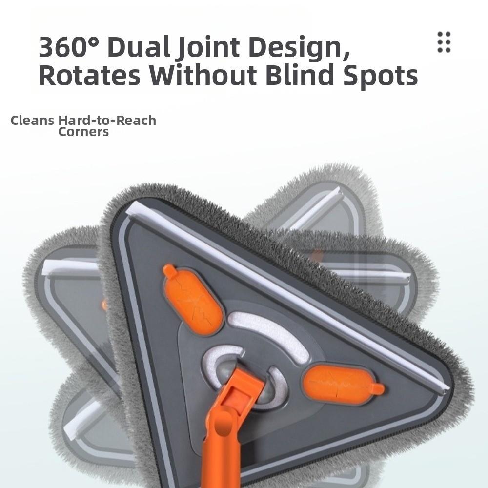 360° Rotatable Glasss Wall Mop Dry And Wet Use Glass Door Mop New Window Cleaning Mop For Ceiling