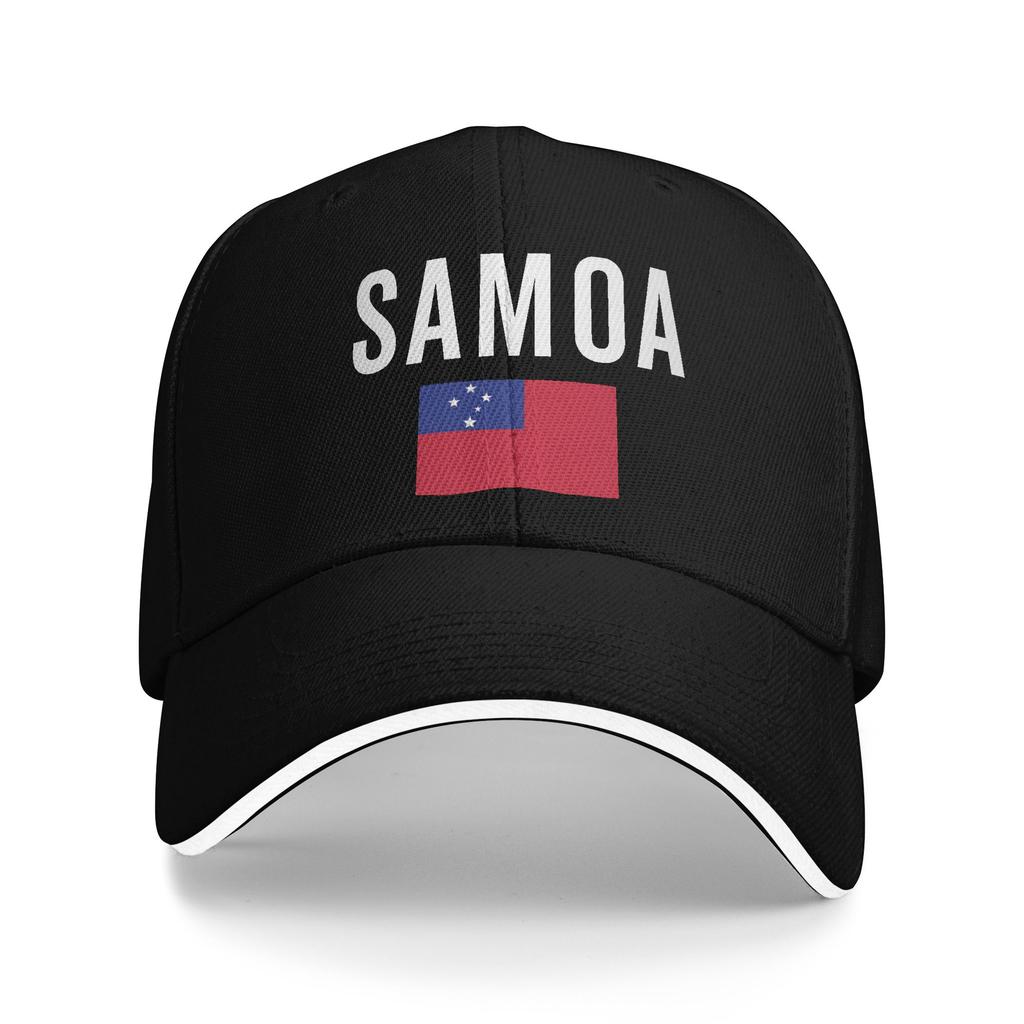 Samoa Flag Casual Baseball Cap Summer  Trucker Hat Sunscreen Running Hippie Hip Hop Hats UnisexTeens Vintage Baseball Caps