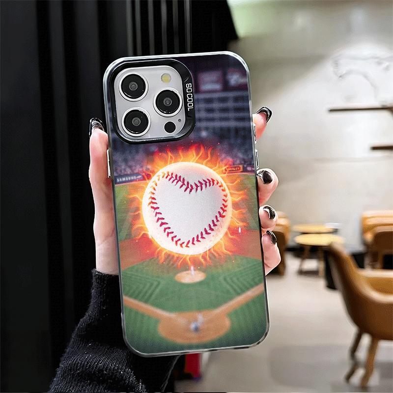 Baseball Sport Shockproof Phone Case for iPhone 18 17 Air 16 16E 15 Pro Max 14 Plus 13 Mini 12 Back Cover Anti Fall Fundas