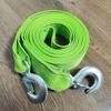 1Pc 4m Car Tow Cable Heavy Duty 8 Ton Trailer Rope Towing Pull Rope Strap Hooks Van Road Recovery Car Accessories