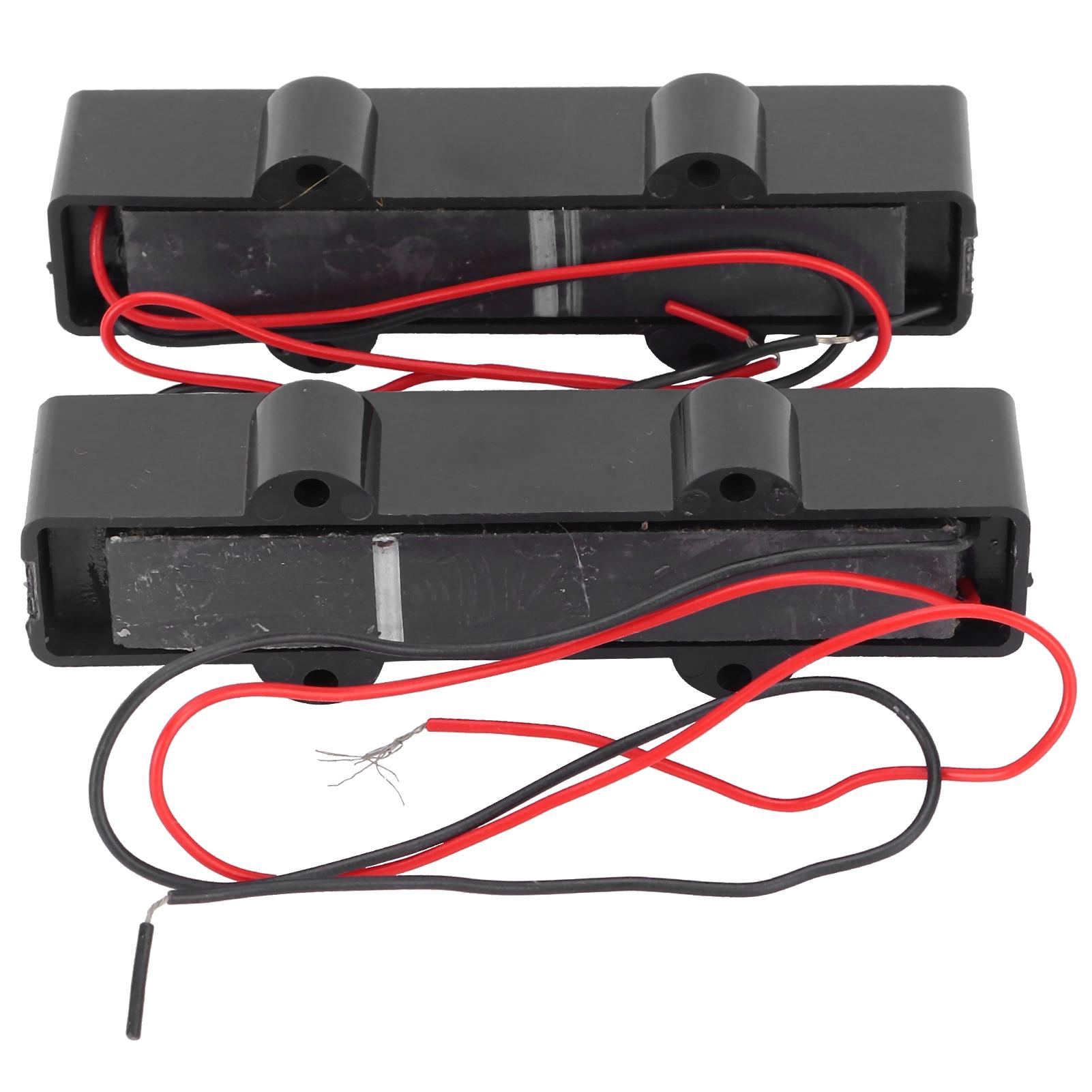 

2 шт. 4-струнный басовый звукосниматель бридж громкость коллекция эквалайзер аксессуары для электробаса 94 мм