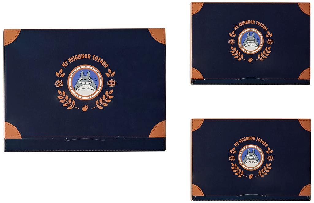 Marushin Toalha Presente Studio Ghibli Vizinho Ponto Denim Mão 1 Rosto 1 Banho Perfeito para 1105044200 Conjunto, "Meu Totoro" (2 Toalhas, Toalha, Toalha),