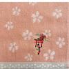 Kyosuke Kyoto Towel Handkerchief 2525cm Embroidery Maiko Aoi-an Japanese Miscellaneous Goods Fushimi Inari Pink