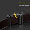 LUCKY LION Men's Automatic Buckle Leather Belt