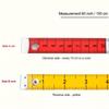 1/2PCS Colorful Measuring Tape with Buckle Dual-Sided Imperial And Metric Multifunctional Measurement Tape