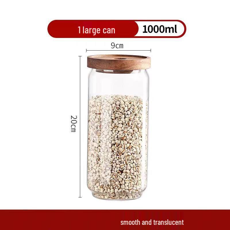ZISIZ Glass Sealed Storage Jar