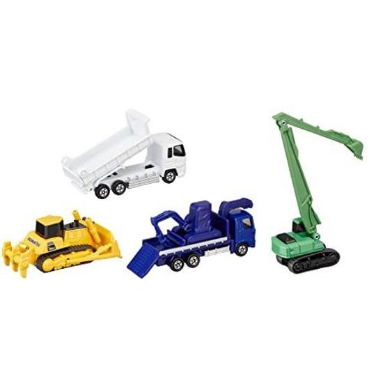 Takara Tomy Tomica Construction Vehicle Set 5 mini car toy unisex 3 years older safety standard compliant ST mark certification