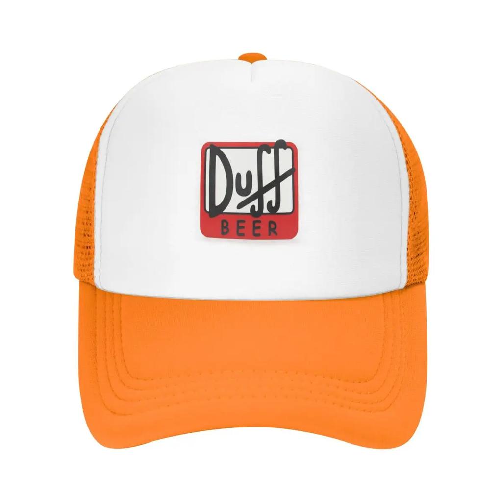 Duff Beer Cap Fashion Casual Mesh Baseball Caps Adjustable Hat Hip Hop Summer Unisex Baseball Hats Polychromatic