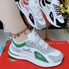 Sneakers spring and autumn new unisex couple dad shoes women's leather breathable soft-soled casual shoes women