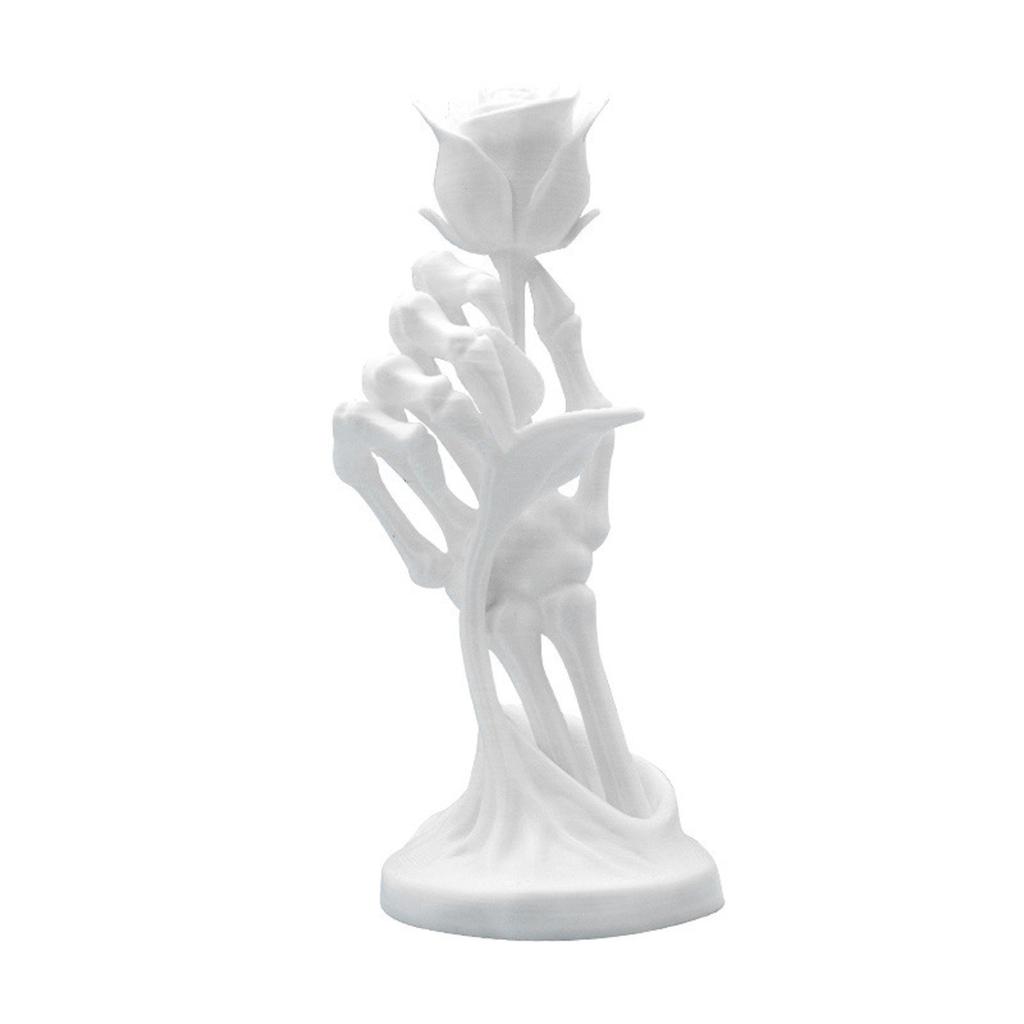 Halloween Creative Rose Skeleton Figurine