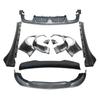 Rear Wing and Fender Flares Kit for 15-17 Ford Mustang Wide Body