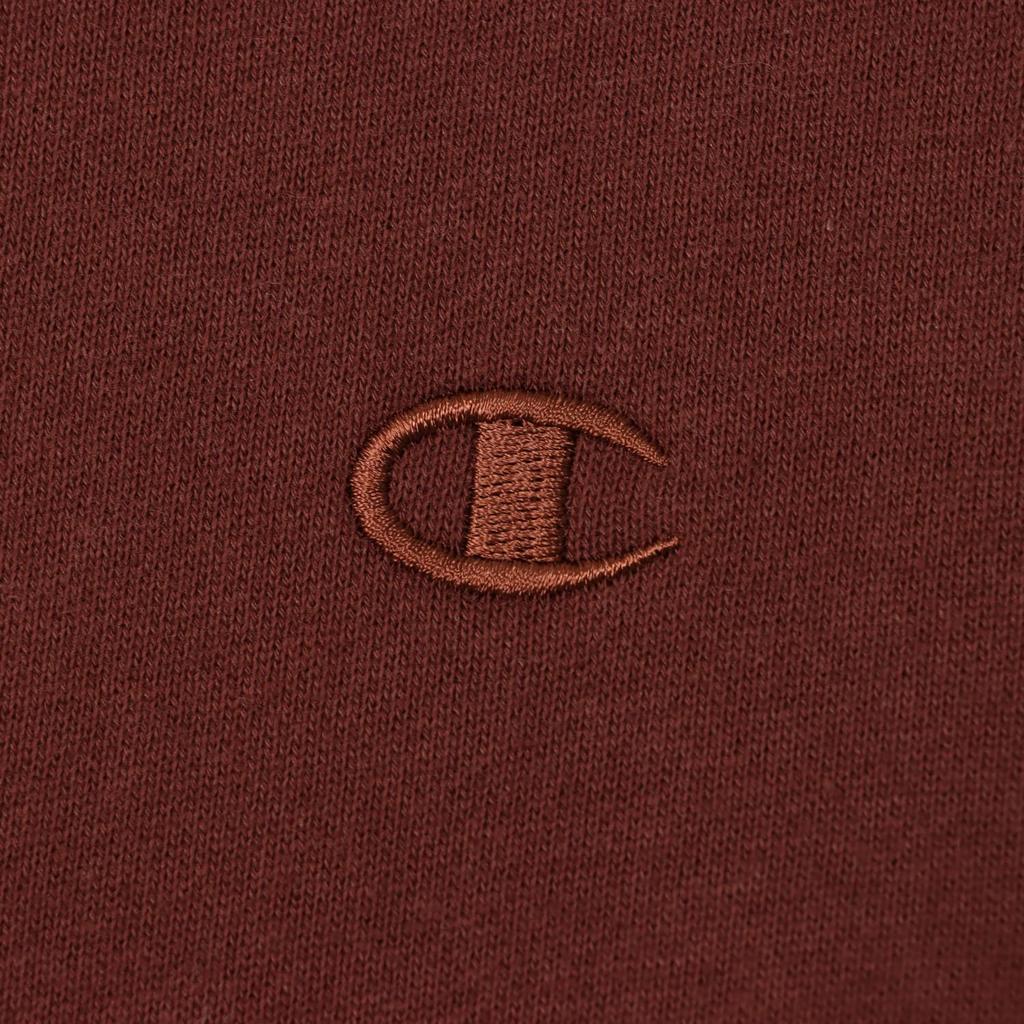 One Piece Long Sleeve One Point Logo Embroidery Crew Neck Sweat One Piece Dress Basic CWSW053Z Brown L [Champion] Women's