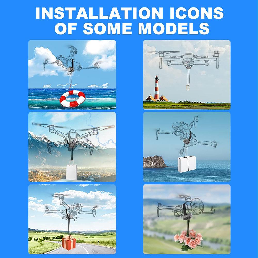 Airdrop Dropper Remote Control Thrower For DJI Mini 3 Pro/Mini 2/Mini SE