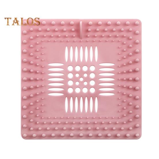 4 Bucăți Sifon de Duș Colector de Păr Pătrat Plastic Strecurătoare Chiuvetă Anti-Înfundare Cadă de Baie & Bucătărie Filtru Sifon Previne Țevile Înfundate Protecție Păr