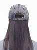 DILETTANTISME Distressed Denim Metal Cap (Gy)