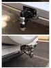 2024 Toyota Prado LC250 Trailer Hitch: Modified Tow Hook Rear Bumper with Square Hole