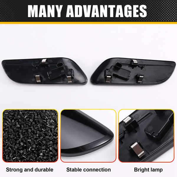 1 Pair of Side Marker Lights for 2014+ BMW Mini Cooper F55/F56 LCI2