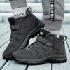 Warm Men Winter Boots Outdoor Plush Warm Ankle Boots Lightweight Couple Walking Shoes Women Waterproof Snow Boots Winter Cotton Shoes