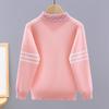 Baumwollpullover für Mädchen, Zwei-in-Eins, mit Fleecefutter für Frühling und Herbst - Perfekt für Grundschülerinnen und ältere Kinder