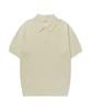 MANNERGRAM Textured 100% Cotton Polo Short Sleeve Knit - 4 Colors