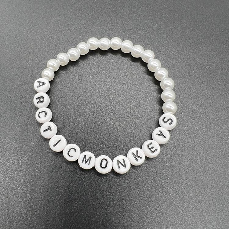 Trendy Beaded Bracelets Handmade Alternative Wrist Chain Bracelet Couple Bangles