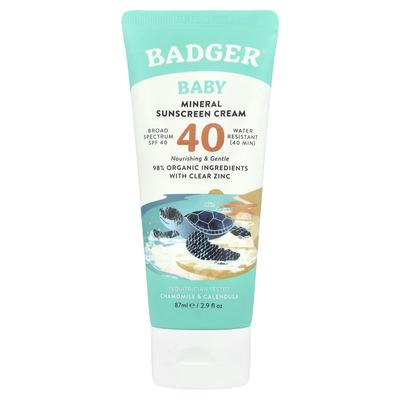 Babysonnencreme, LSF 40, Kamillen- & Ringelblumenduft, 87 ml (2,9 fl oz)