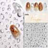 Laser Sliver Star Ocean Dolphin Whale Shoal of Fish Bubbles Sea Marine Organisms Nail Art Sticker Self Adhesive Manicure Decal