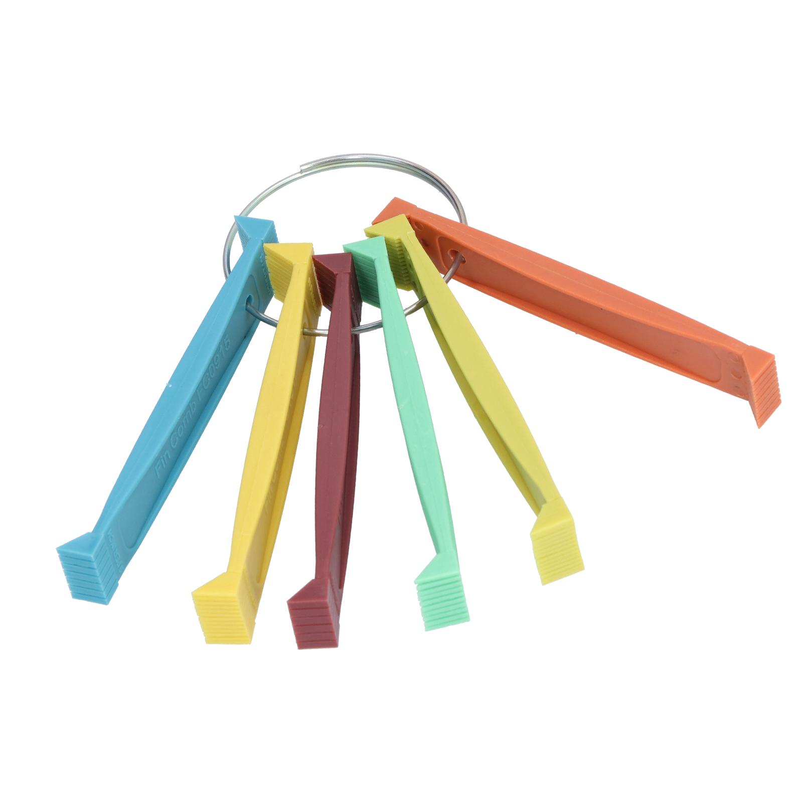 

Fin Comb Set ABS Cleaner Cleaning Tool Kit for Air Conditioner Condenser Evaporator FCR6