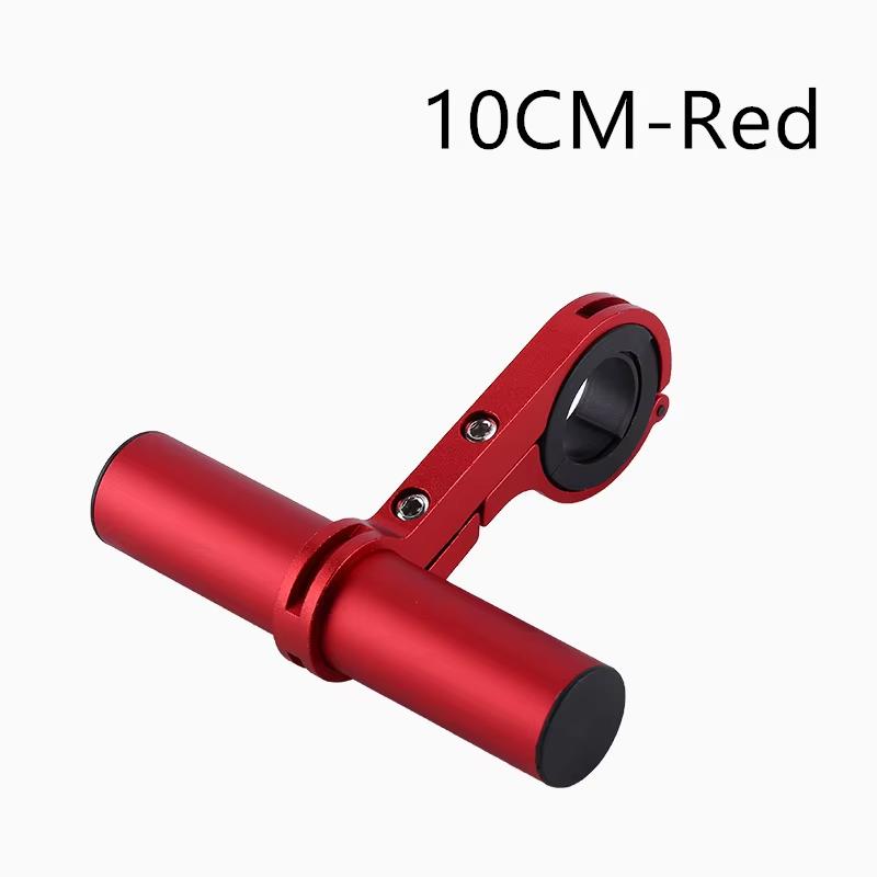 Soporte extendido para manillar de bicicleta de 10/20/30 cm, soporte para faro de bicicleta de montaña, barra extendida, piezas para portaequipajes