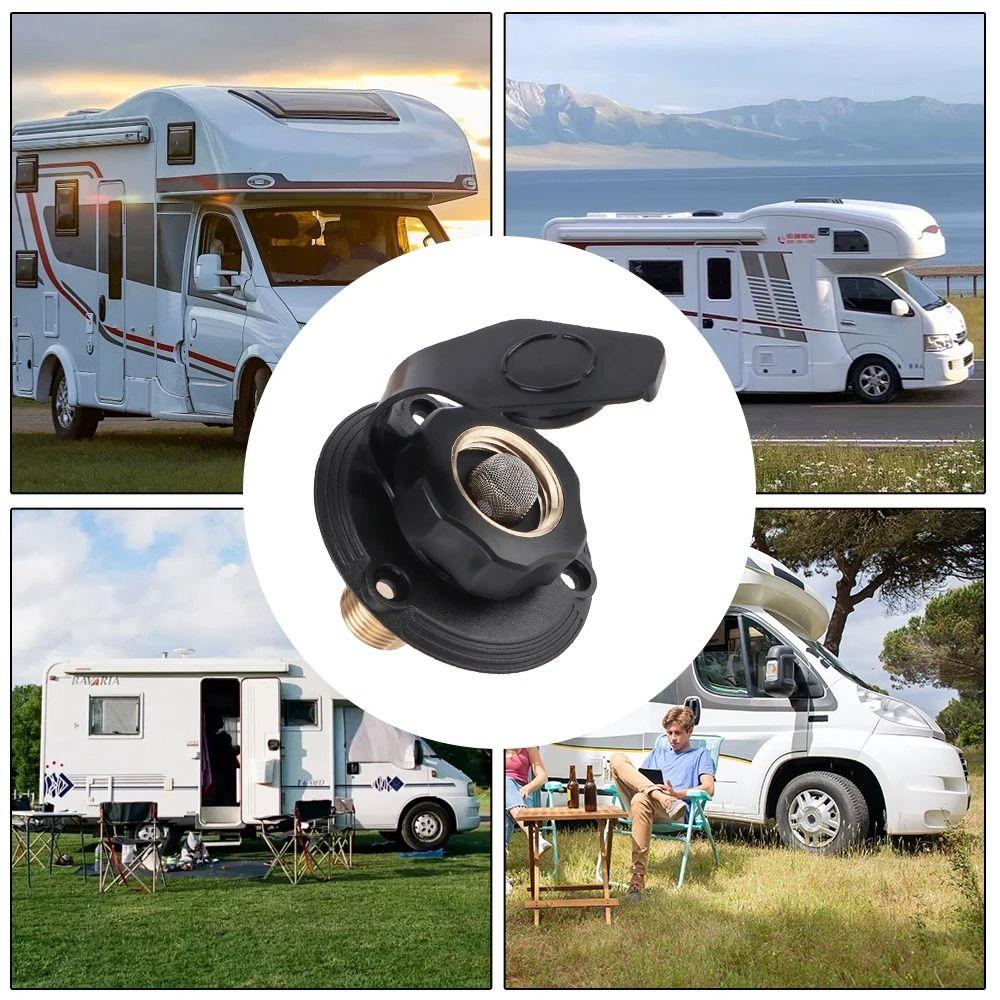 RV Accessories Water Inlet Filler Durable Water Inlet Replacement Kit  Camper