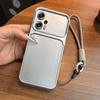 Luxury Big Window Phone Case with Lanyard for Xiaomi POCO X4 GT Premium Textured Casing