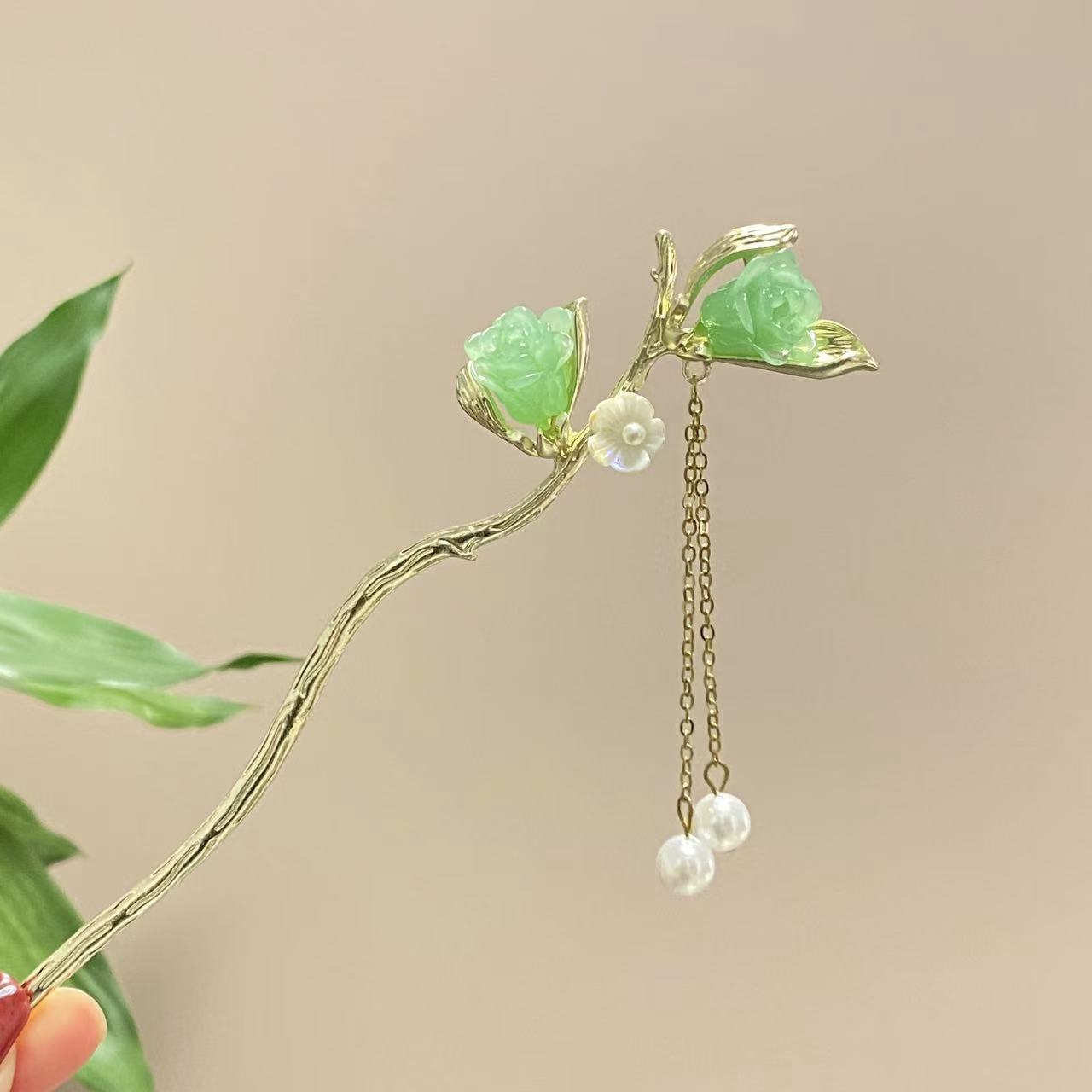 

Ancient Style Girls Hairpin Elegant Metal Jewelry Hair Stick Vintage Flower Butterfly Tassel Hair Pins Hanfu Hair Accessories красный