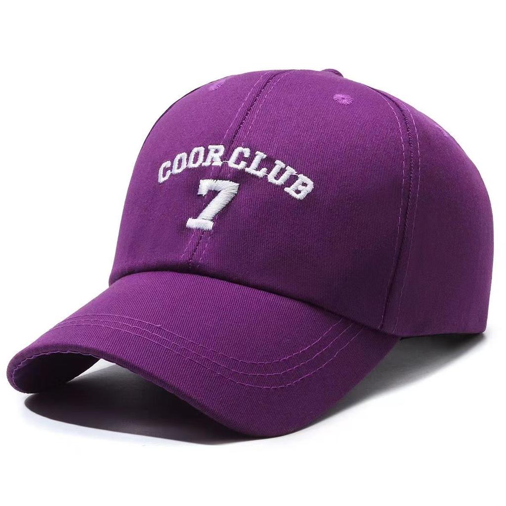 Letters Embroidery Coorclub 7 Sunshade Cap Women Outdoor Sunscreen Breathable