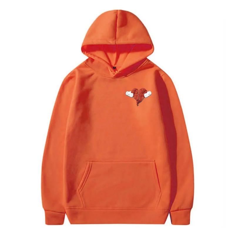 

Толстовки с разбитым сердцем Kanye West, хип-хоп, винтажные женские, высокого качества, свитшот с длинным рукавом, повседневная, винтажная толстовка с капюшоном, уличная одежда, толстовки и свитшоты для женщин XXXL