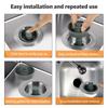 2/4Pcs 3-in-1 Kitchen Sink Sewer Strainer,Basin Sink Stopper Drain Basket Pop Up Anti-clogging Kitchen Sink Accessories