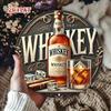 Vintage Metal Whiskey Bar Sign Retro Scotch Irish Aluminum Poster 1pc Heavy Duty Cigars Pub Decor Rustic Label Tin Sign