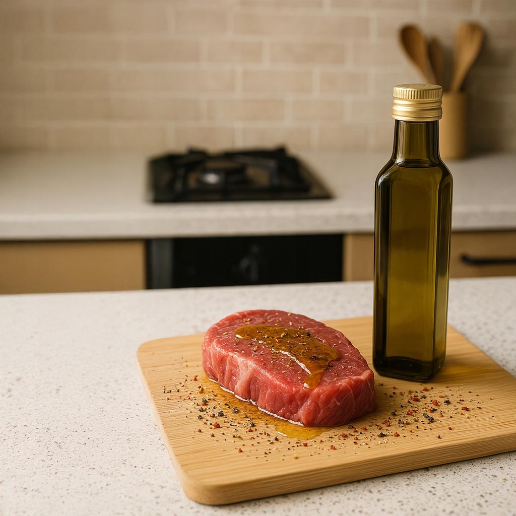 Bottle of MARASCA OLIVE 250ml for olive oil, tinctures, vinegar, oil, syrup, sauce bottles