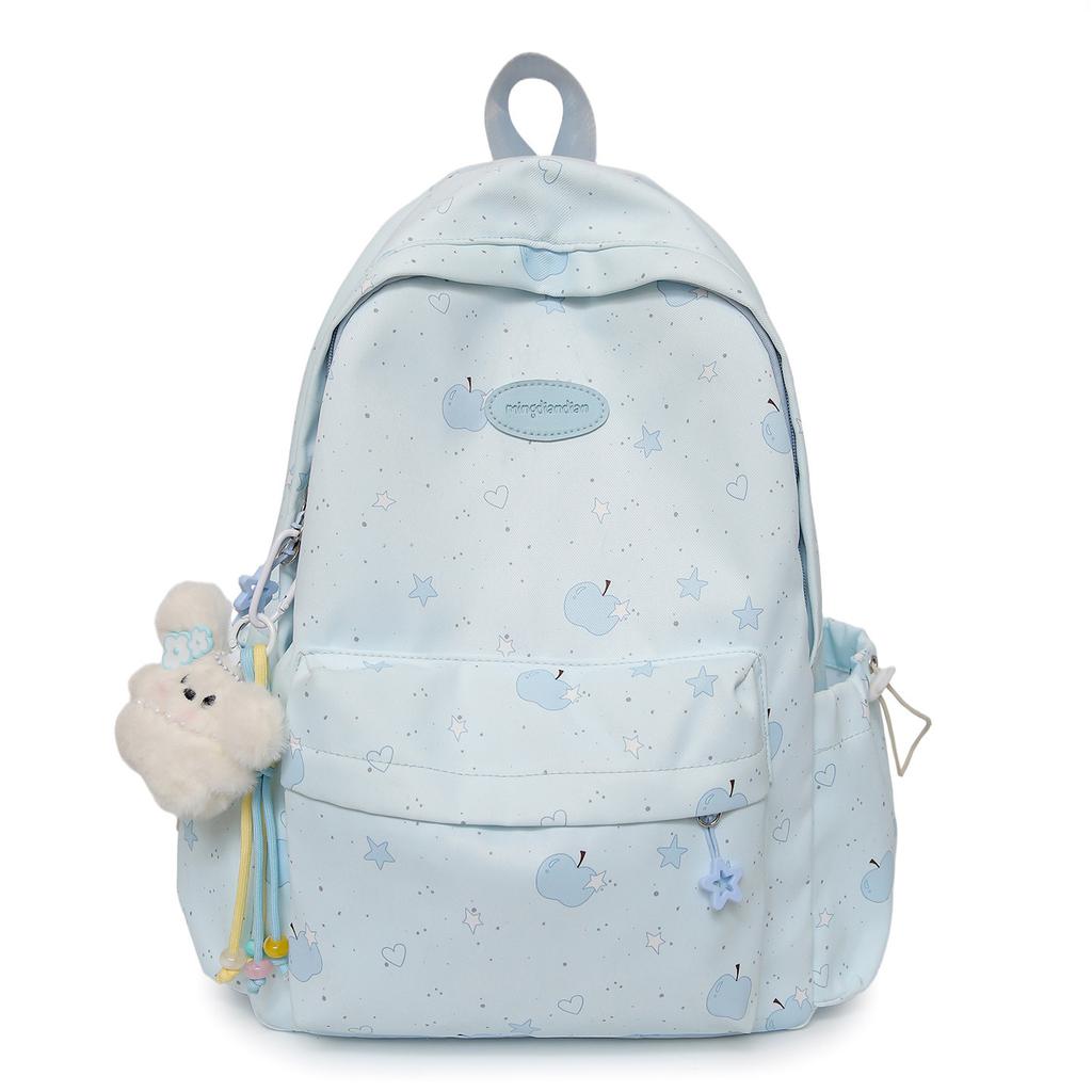 Schoolbag High Value Star Backpack Women 1011 New Simple Niche Travel Backpack Schoolbag Girls Primary School Students Junior High School