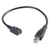 29cm USB 5Pin Data Sync Cable USB 5Pin Female To USB B Male Adapter Cable for Printer Scanners Musical Instrument