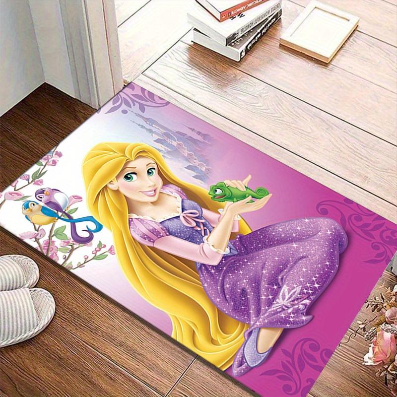 

1pc Disney Princess Rapunzel Outdoor Rug Carpet for Room Decor Gift Home Office Chair Mat Floor Covering Non-Slip Area Rugz4140 60cm by 90cm
