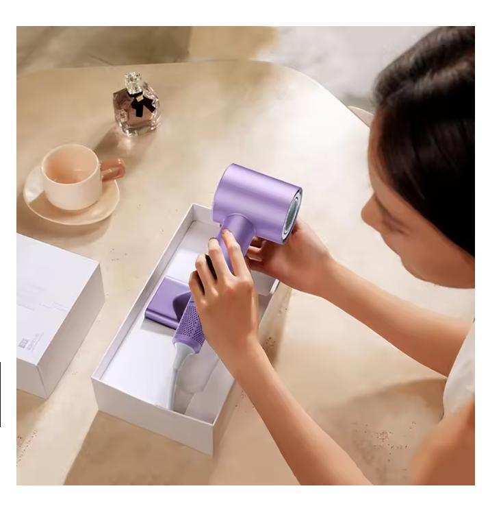 Hairdryer New high speed hair anion high speed hair dryer Hair LED display hair dryer with nozzle 110V 220V 1600W high power