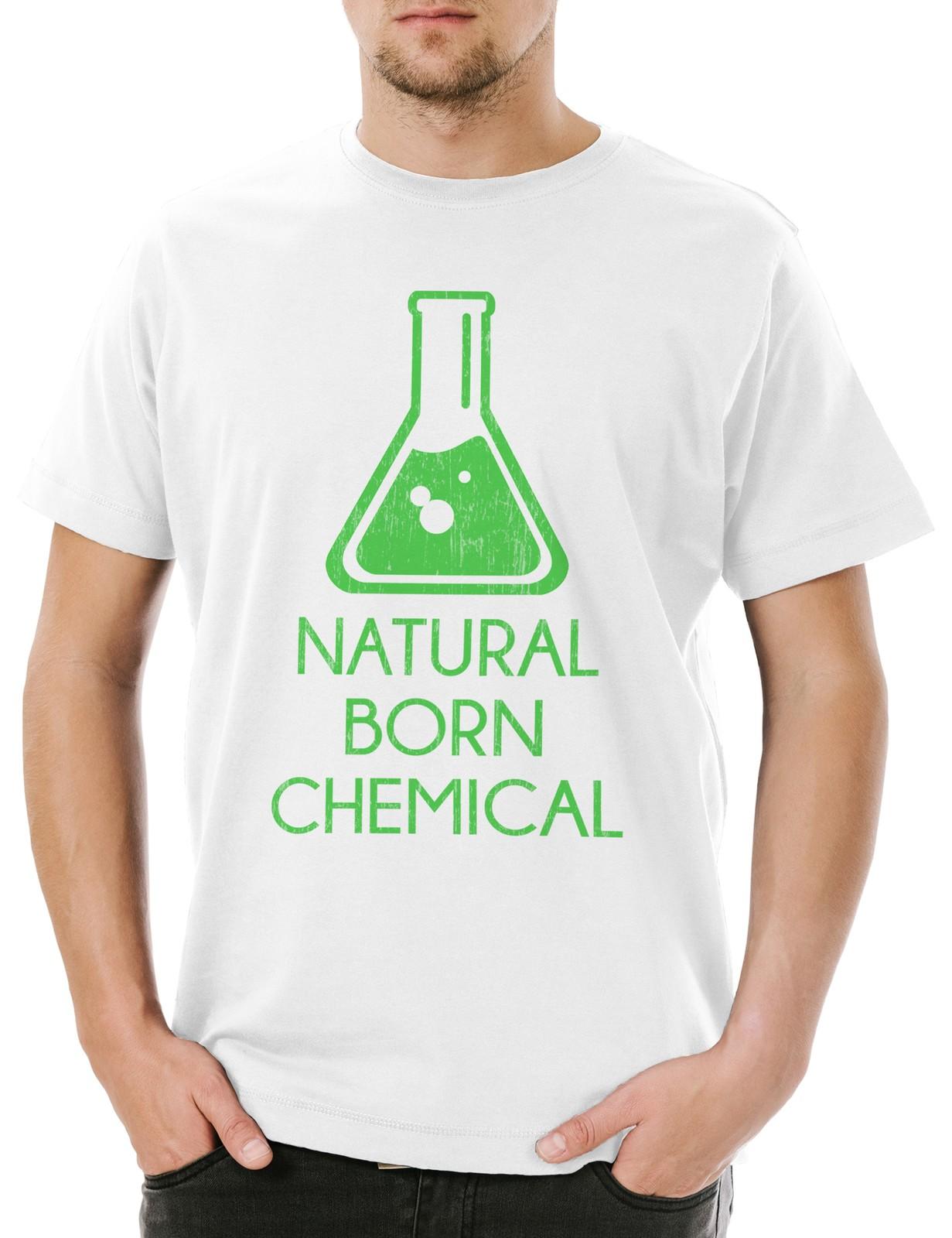 Natural Born Chemical Men s T-Shirt Chemistry Chemistry Teacher Chemistry Teacher 4XL