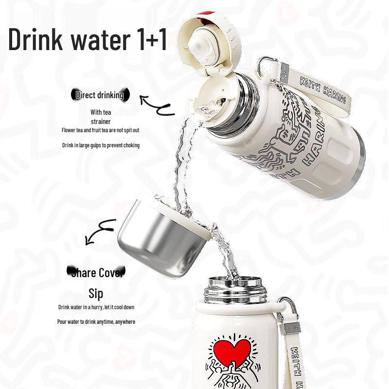 GeMi Keith Haring Kollektion Mini Isolierflasche 580ml