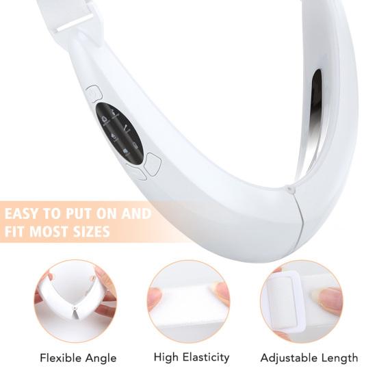 Yousheng 1 Set Face Slimming Device Skin Firming Reduce Double Chin Micro Current Red Blue Light Face-lifting V Face Massager Female Supply
