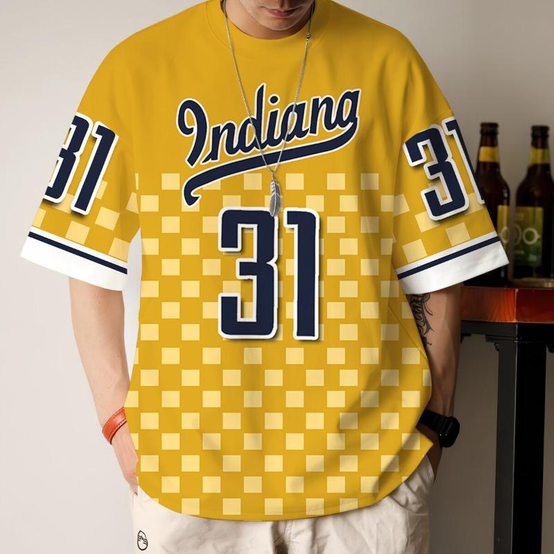 

Men s jerseys 3D printed digital sportswear summer T-shirts street fashion tops comfortable to wear sweat wicking breathable 5XL