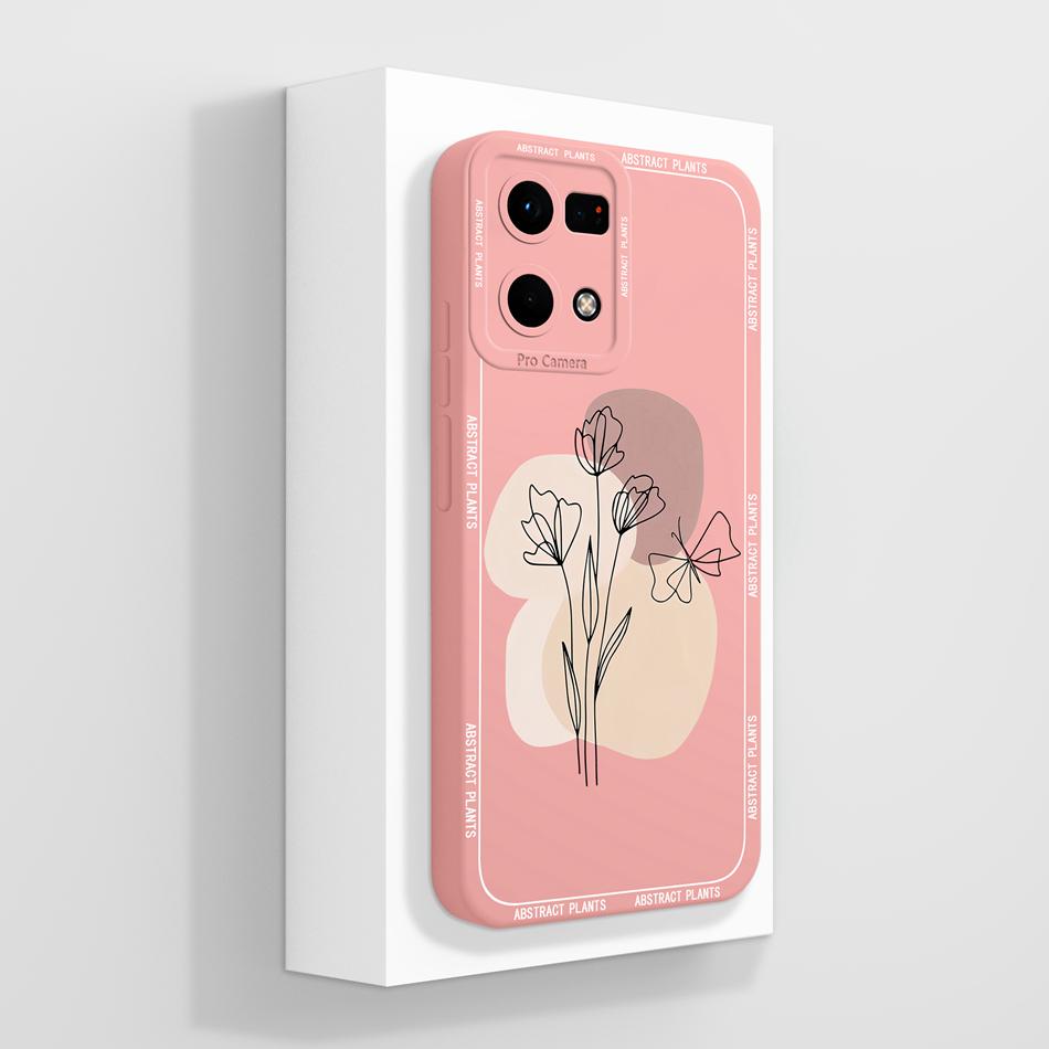 Cute Panda Case For Oppo Reno 7 Pro 7Z 7Lite Phone Cover Soft Liquid Silicone Anti Drop Back Covers For Oppo Reno7 4G 5G Housing