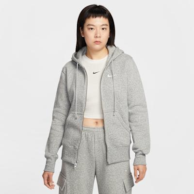 Nike Jackets Women s Gray Hooded Moderate Other XS