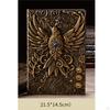 Embossed Notebook A5 Padded Journal Sketchbook for Authors And Travelers